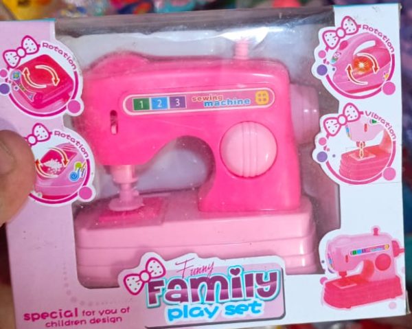 Mini Portable Sewing Machine-pink Pic 4