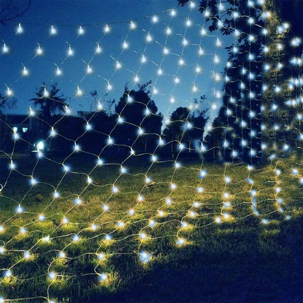 Net Outdoor Mesh Fairy Light For Decoration Waterproof 1.5×1.5 Meter Direct Electric Pic 5