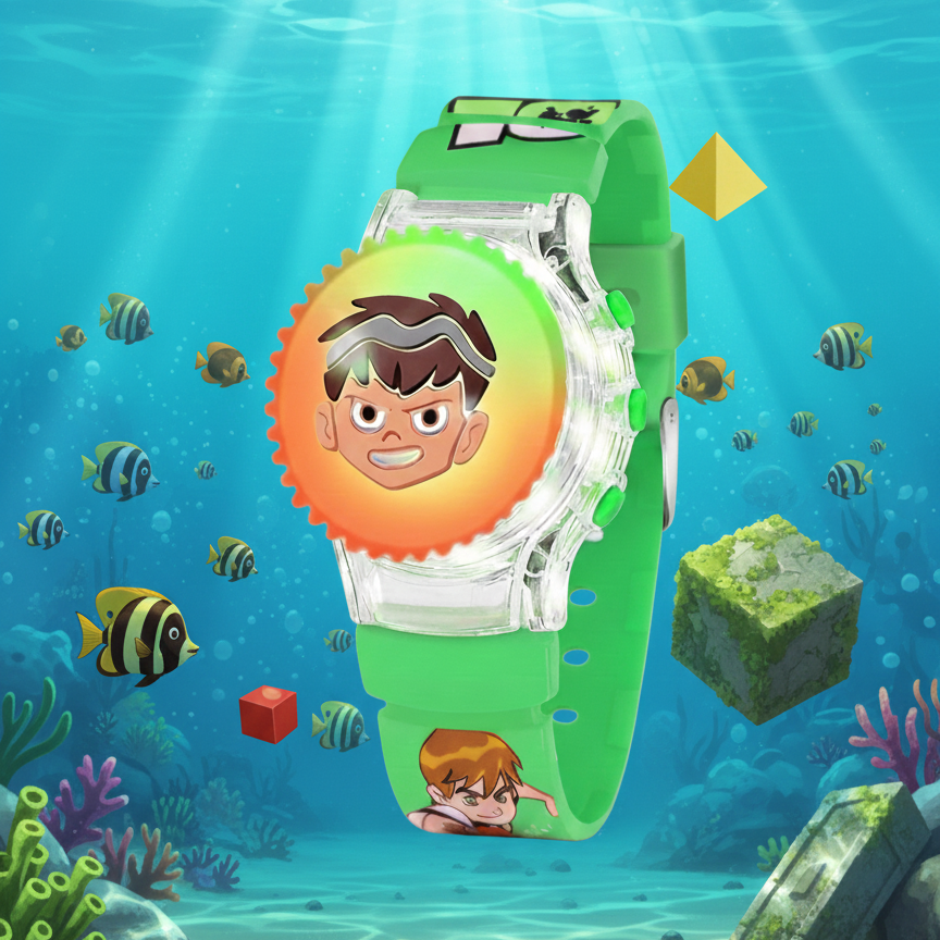 Omni-Glow Kids' Digital Adventure Watch  Pic 1