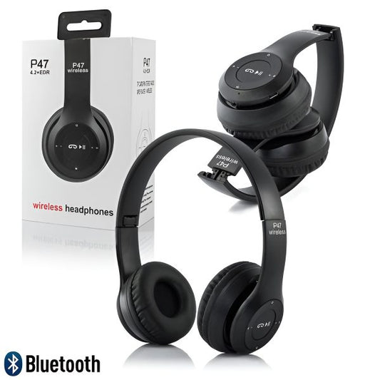 P47 Wireless Headphones Ultra Small Bluetooth Headset For Gaming Pic 1