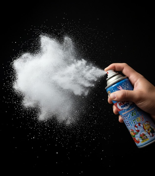 Pack of 2 Snow Spray for Party 100ml Each for events Pic 2