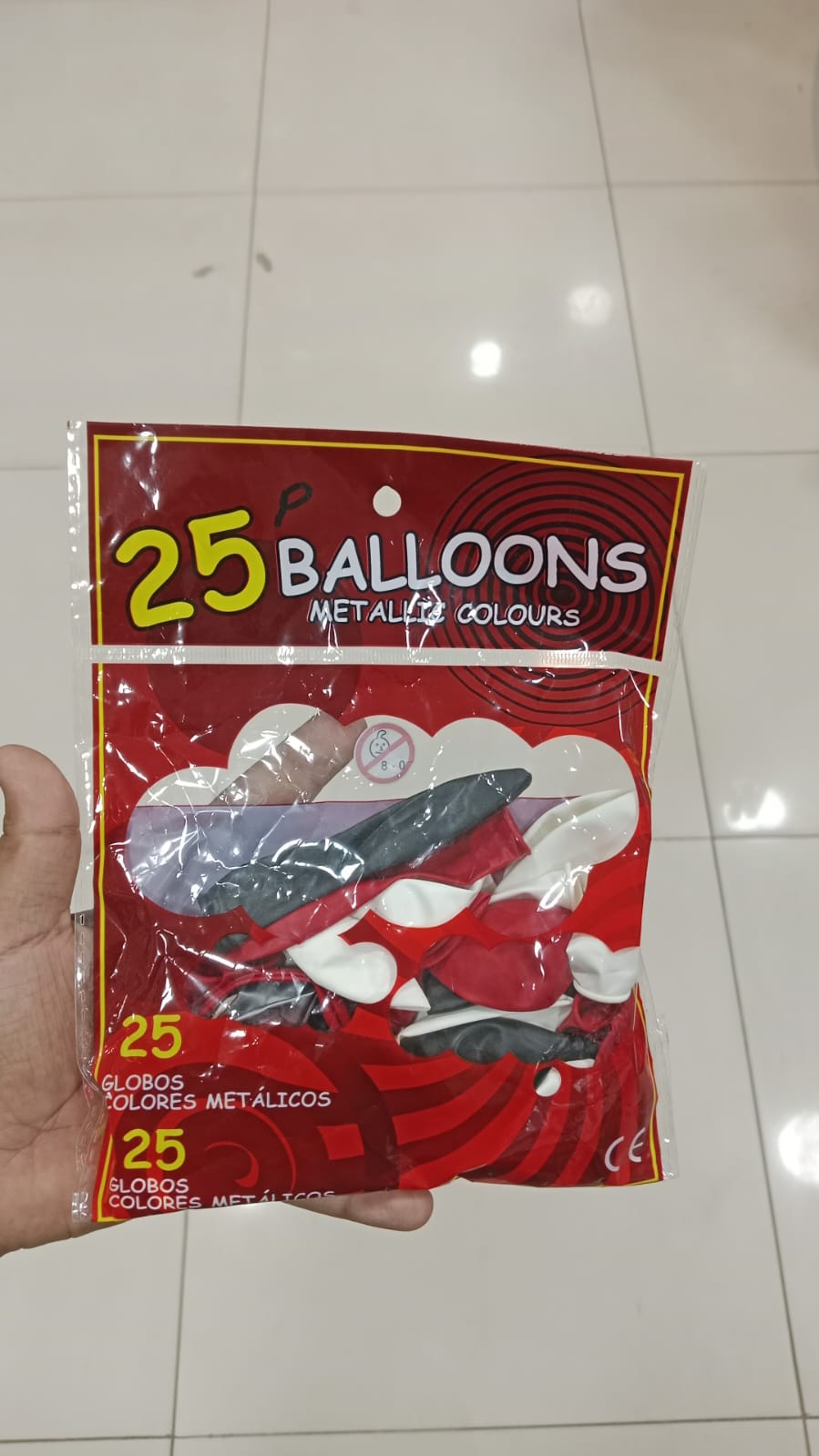 Party Balloons Pack 25 pcs Pic 2