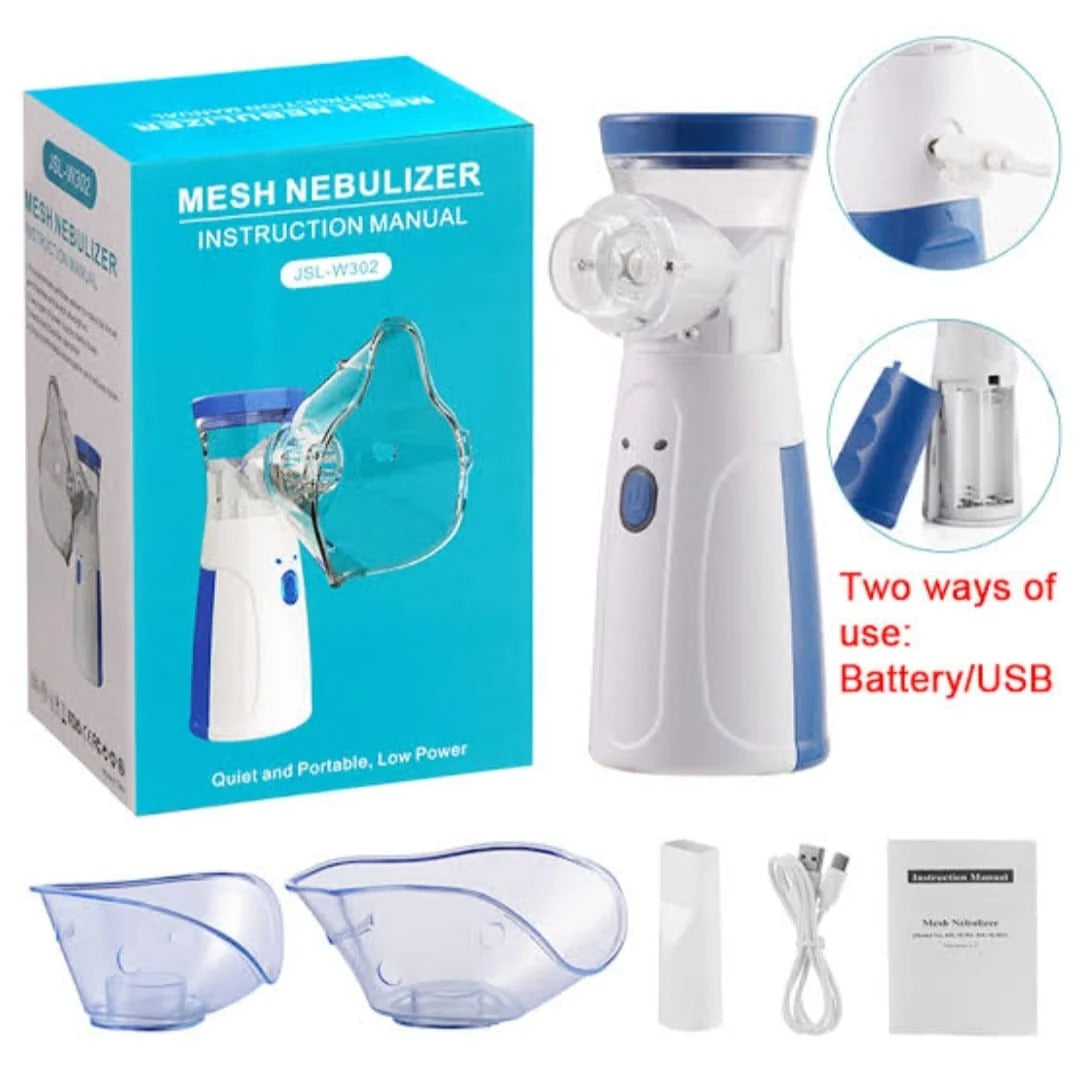 Portable Mesh Nebulizer Ultrasonic Inhaler Pic 2