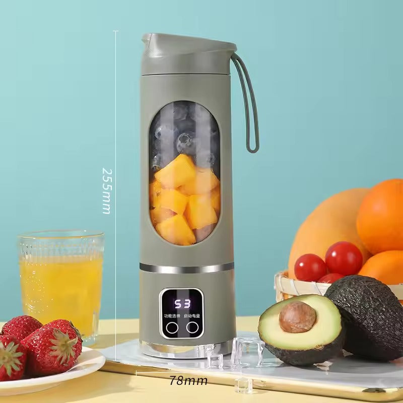 Portable USB Rechargeable Blender & Juicer Maker with Stainless Steel Blades pic 2