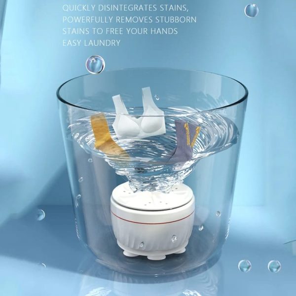 Portable Usb Travel Washer Turbine Washing Machine Pic 7