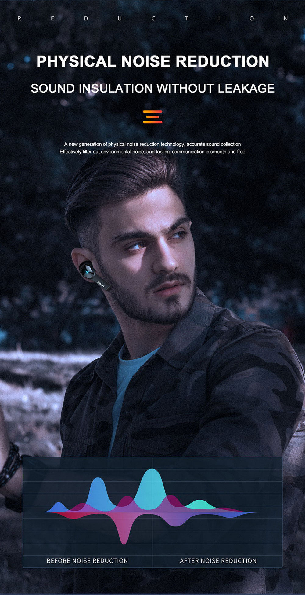 Professional Lenovo Hq08 Tws Gaming Earbuds Low Latency Hifi Sound Pic 3