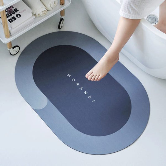 Round Bath Mat Super Absorbent Quick Drying Pic 1