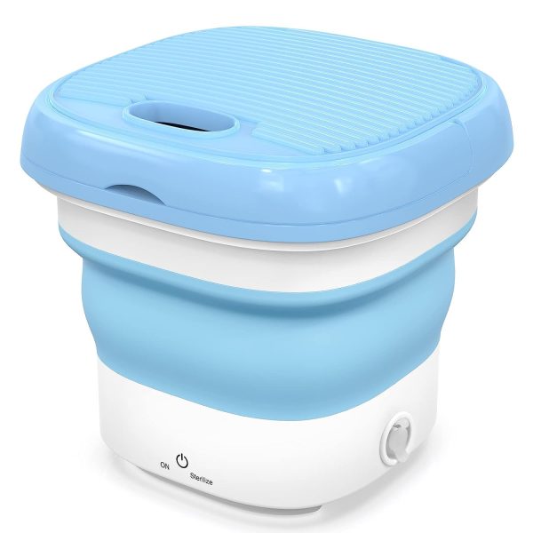 Semi-automatic Mini Folding Washing Machine With Drye Pic 4
