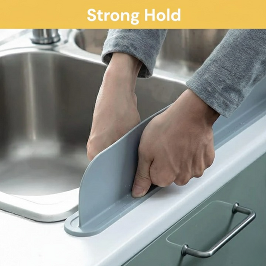 Silicone Sink Splash Guard With Suction – Flexible Water Splash Pic 1