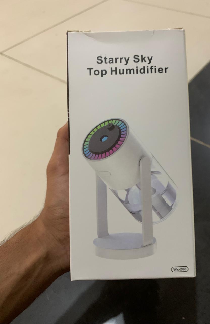 Sky Humidifier | Ultrasonic Air Humidifier & Aroma Diffuser | Cool Mist Maker for Fresh, Moist & Relaxing Room Atmosphere Pic 2