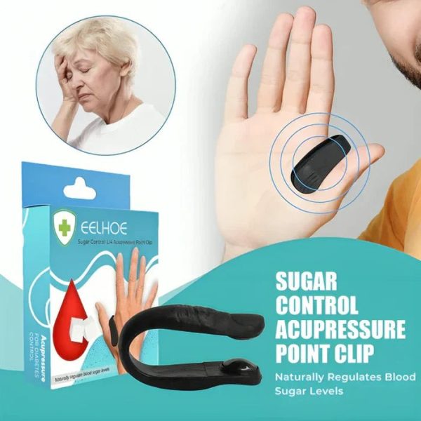 Sugar Control Li4 Point Clip Relaxation from Stress, Tension Headache Migraine Pic 1