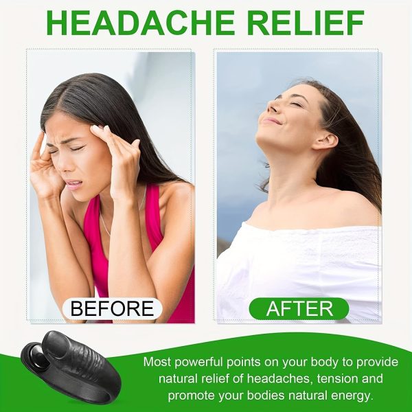 Sugar Control Li4 Point Clip Relaxation from Stress, Tension Headache Migraine Pic 3