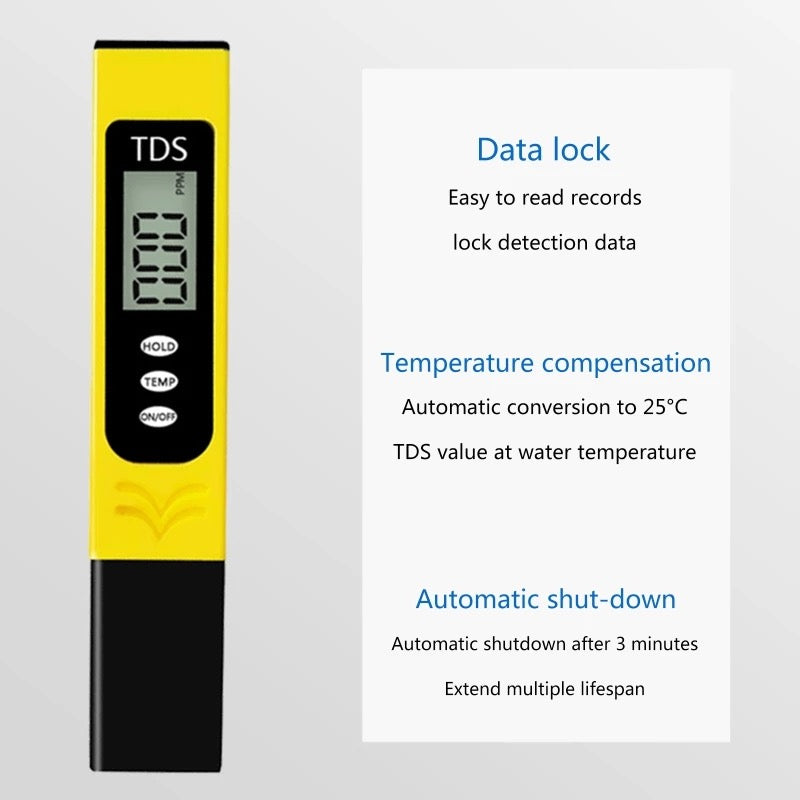 TDS Meter Digital LCD Pen Tester Portable Water Quality Monitor for Drinking Water RO Systems Pic 3
