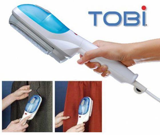 TOBi Portable Electric Iron Steamer Dry Brush Ironing Garment Steamer Pic 6