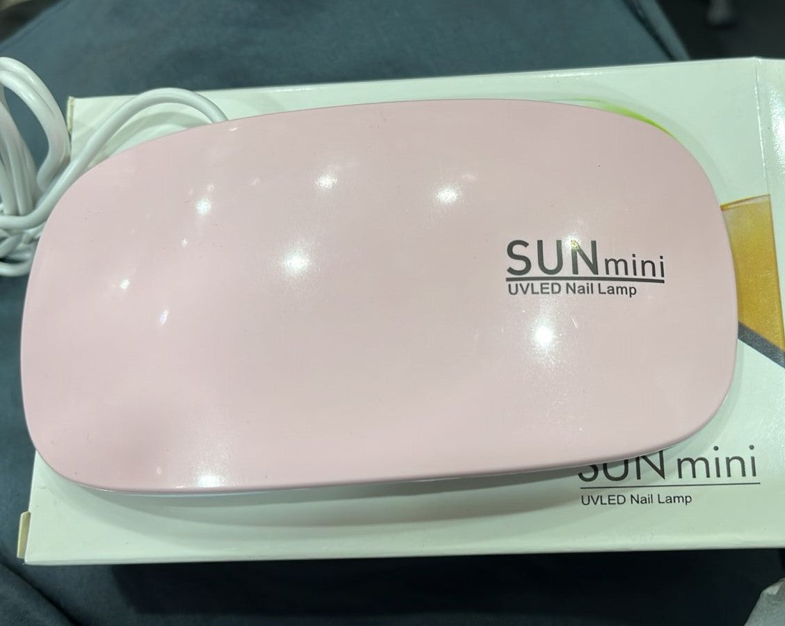 UV Led Lamp For Nails 6W Nail Lamp Light With Timer Stylish And Compact Design Pic 3