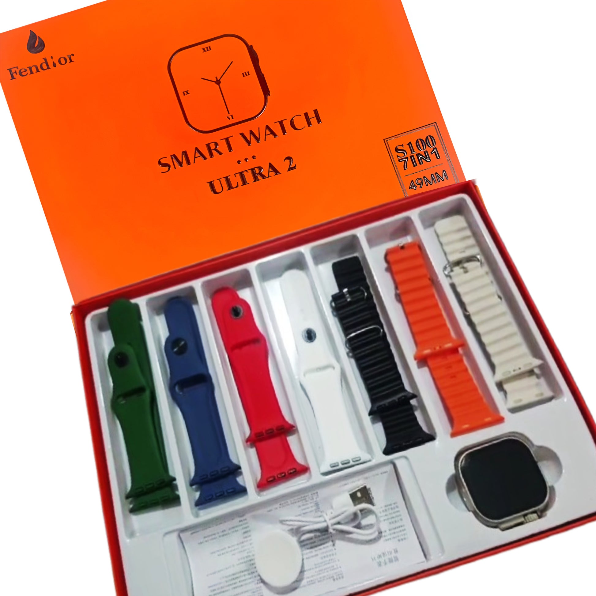 Ultra 2 Smart Watch 1inch Full Touch HD Display Bluetooth Calling And Sleep Monitoring Pic 2