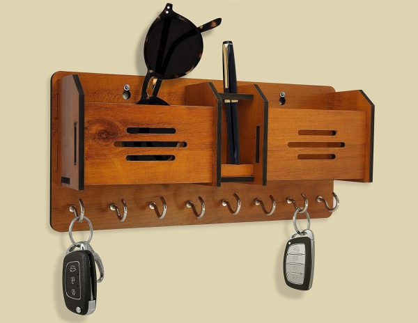 Wooden Key Holder Pic 4