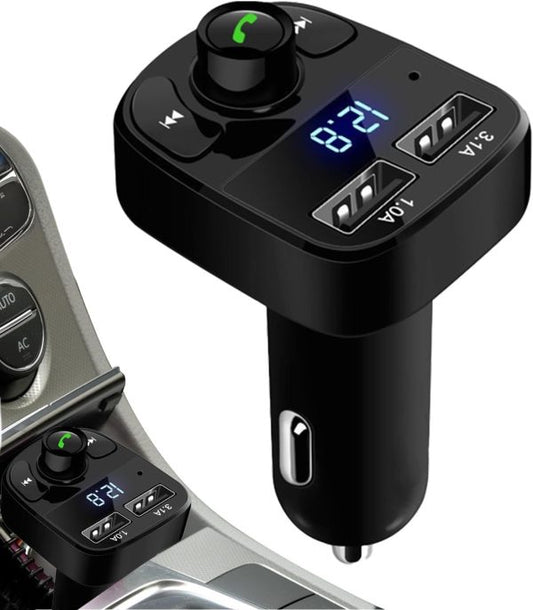 X8 – Multifunctional Car Mp3 Player Wireless Fm Transmitter Mp3 Modulator Pic 1