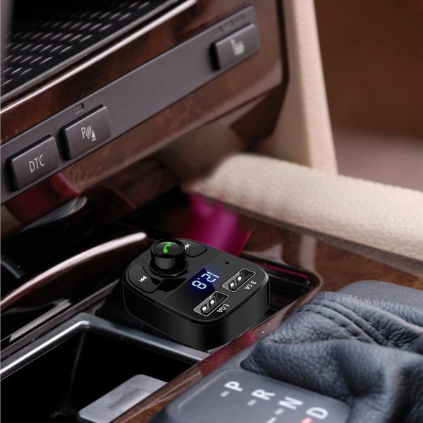 X8 – Multifunctional Car Mp3 Player Wireless Fm Transmitter Mp3 Modulator Pic 5