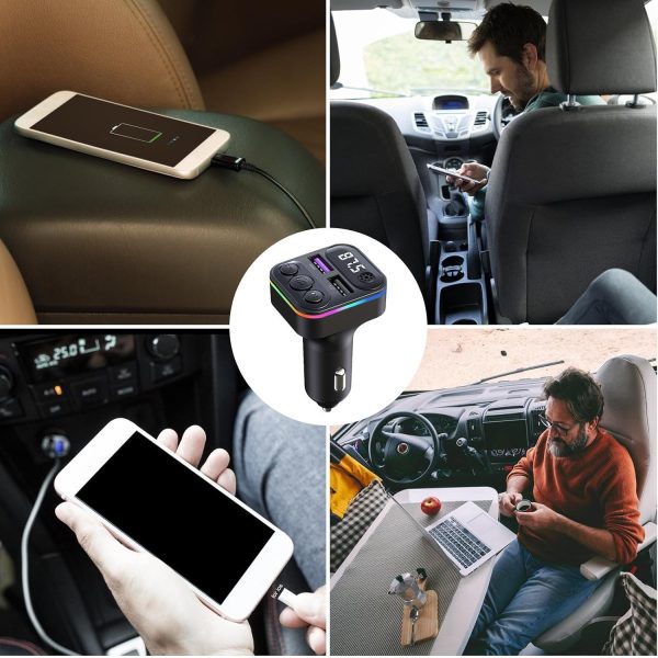 X8 – Multifunctional Car Mp3 Player Wireless Fm Transmitter Mp3 Modulator Pic 6
