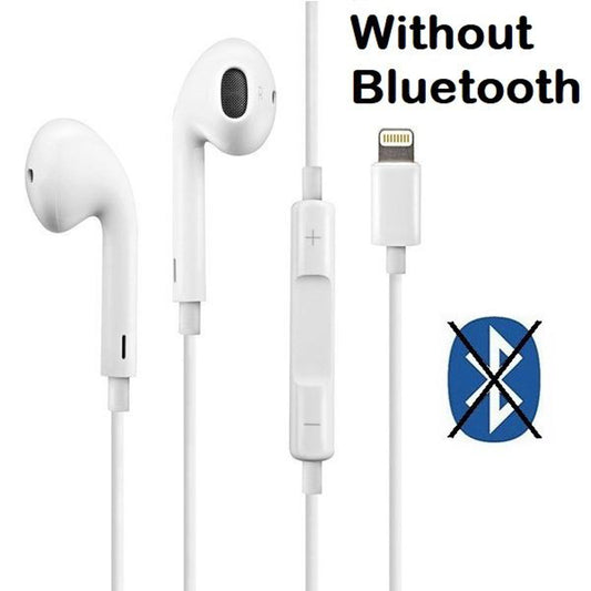 iPhone Lightning Wired Handfree Earphones Direct Connect No Bluetooth Required pic 1