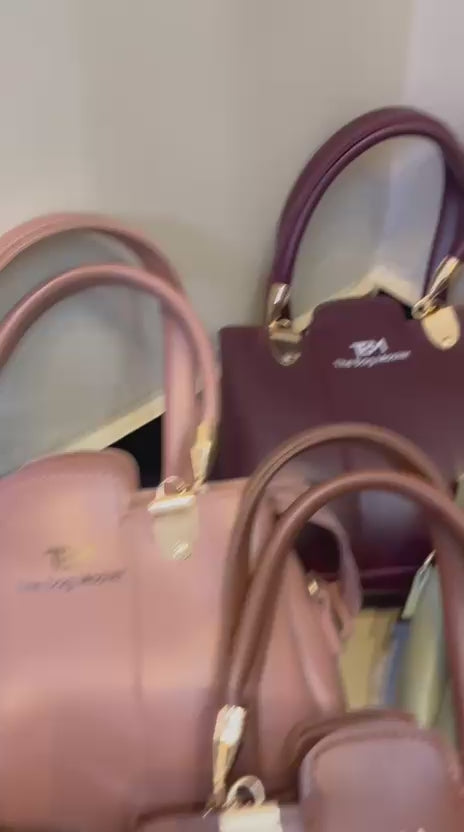 3 Pieces Ladies Handbag - Premium Quality Video