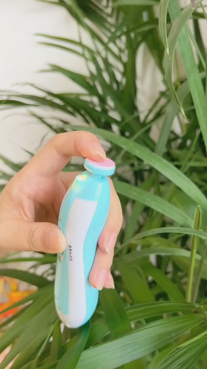 Electric Nail Trimmer for Baby Nail Video 2
