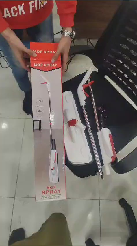 Microfiber Water Spray Mop For House Cleaning Video
