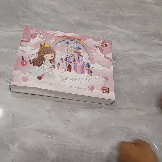 Beauty Makeup Kit For Doll Girls Children’s Cosmetics Makeup Box Video 1
