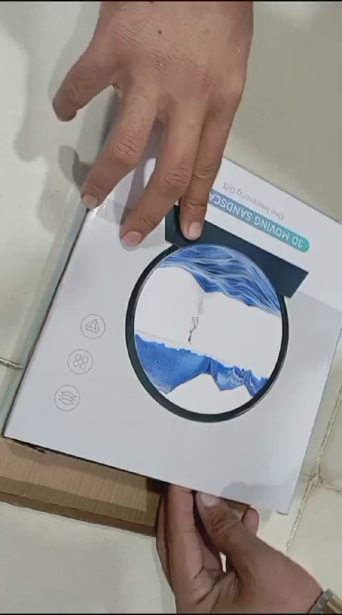 3d Moving Sandscapes Frame Sand For Room Decor video