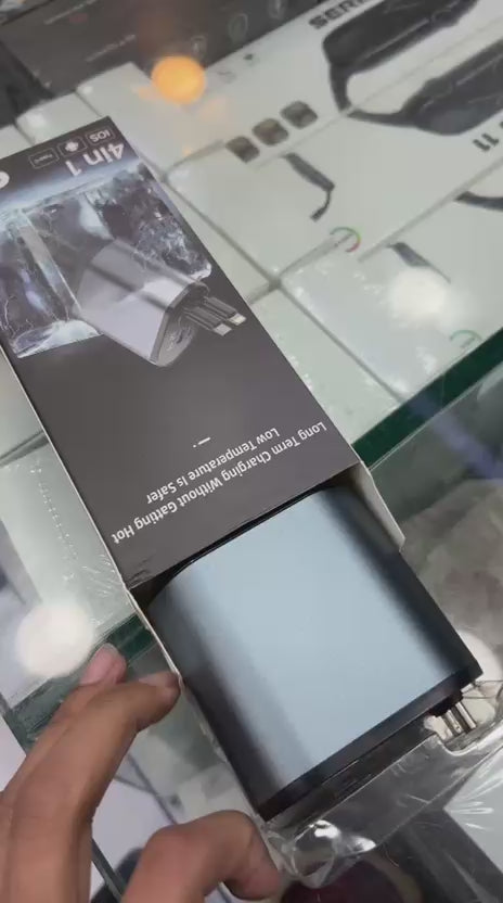4 In 1 Multi Functional Car Charger Fast Charging Video