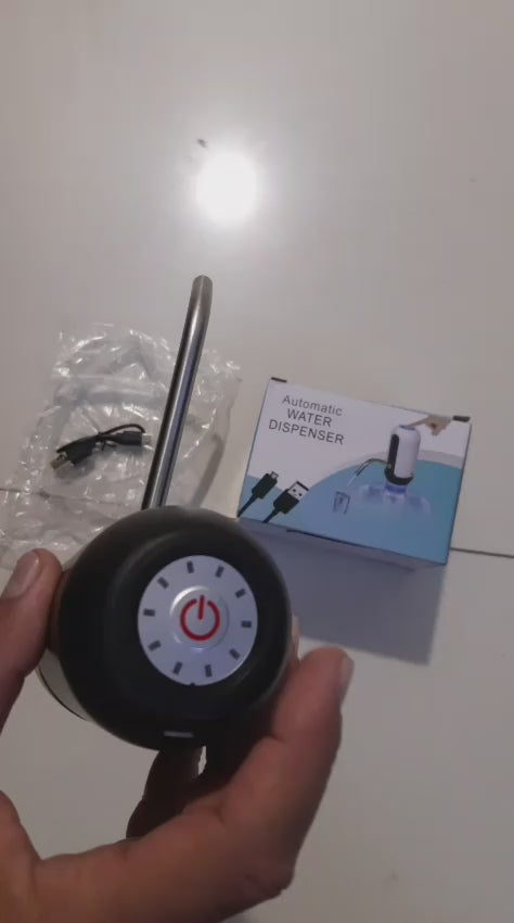 Automatic Electric Water Bottle Pump Dispenser – USB Rechargeable Video2