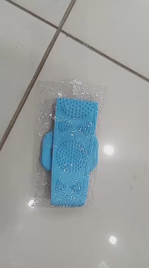 Silicone Bath Body Brush Soft Rubbing Exfoliating Massage For Back Cleaning High Quality Bathroom Accessories Video