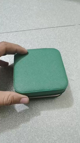 Portable Jewelry Storage Box Travel Case Multipurpose Gift Box for Jewellery & Hair Accessories Video