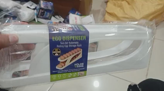 15Egg Storage Box Rolling Product Arrival Video