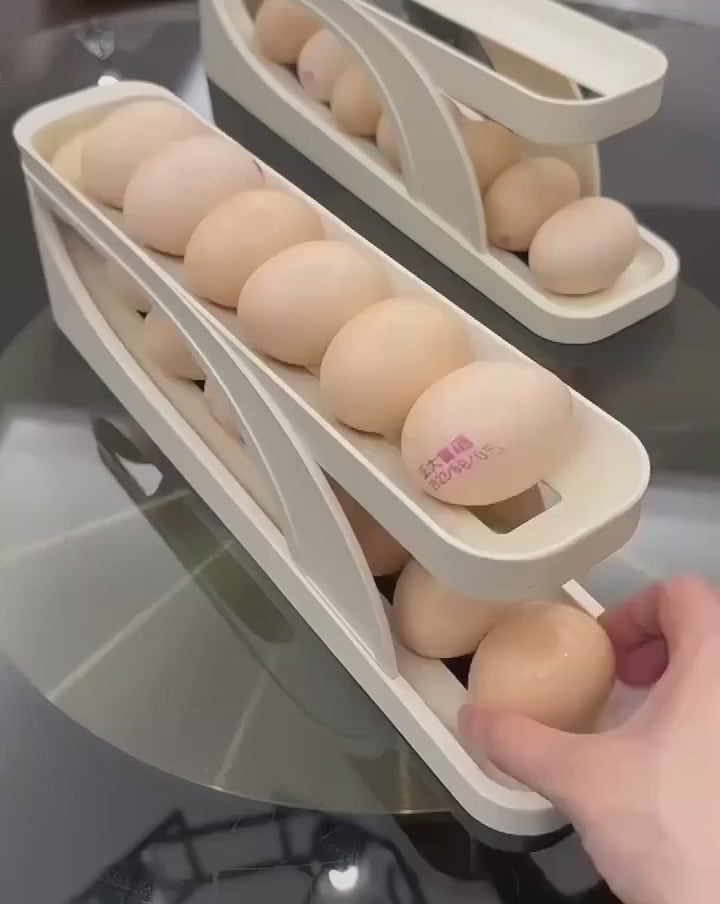 15Egg Storage Box Rolling Video