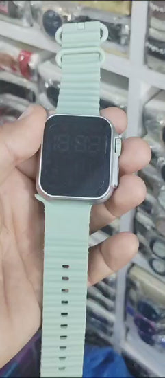 Fashion | Digital Sports Students Children Led Electronic Watch Video