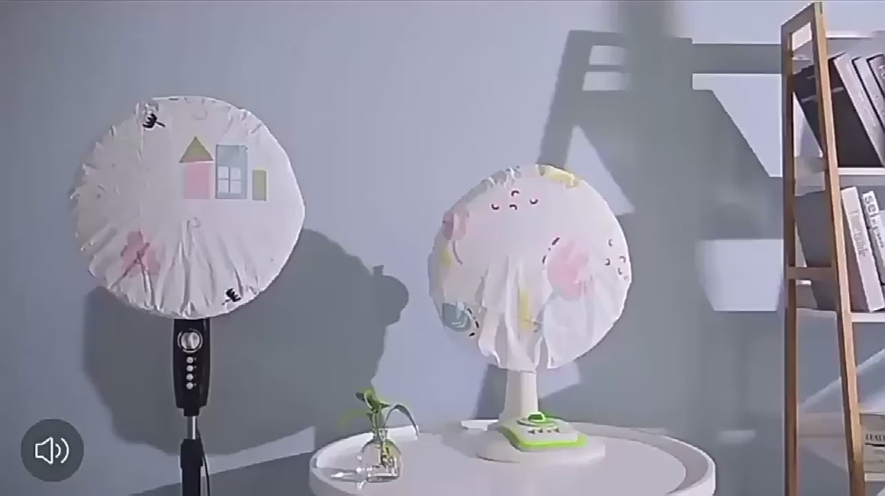 Fan Cover Dust Cover Case Video1