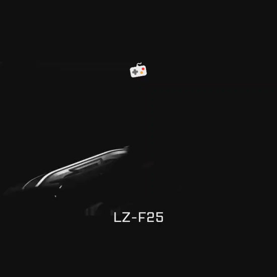 Lz-f25 Backclip Original Mobile Cooler Magnetic Fan With Lights For Gaming Video