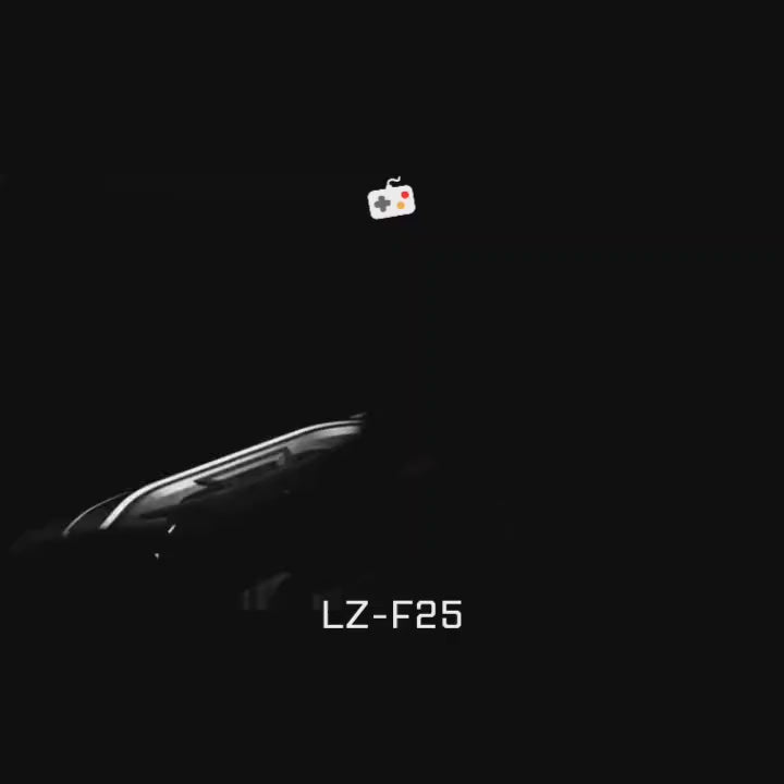 Lz-f25 Backclip Original Mobile Cooler Magnetic Fan With Lights For Gaming Video