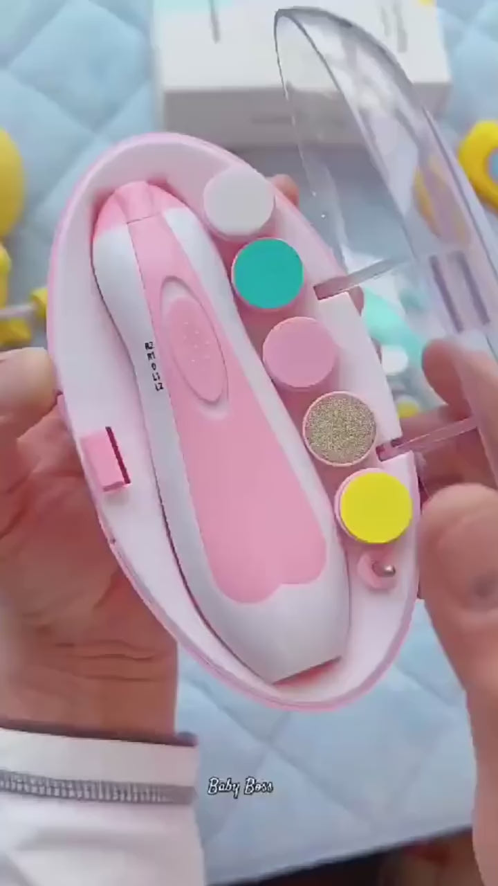 Electric Nail Trimmer for Baby Nail Video 1