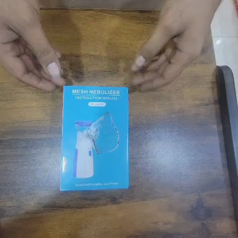 Portable Mesh Nebulizer Ultrasonic Inhaler Video