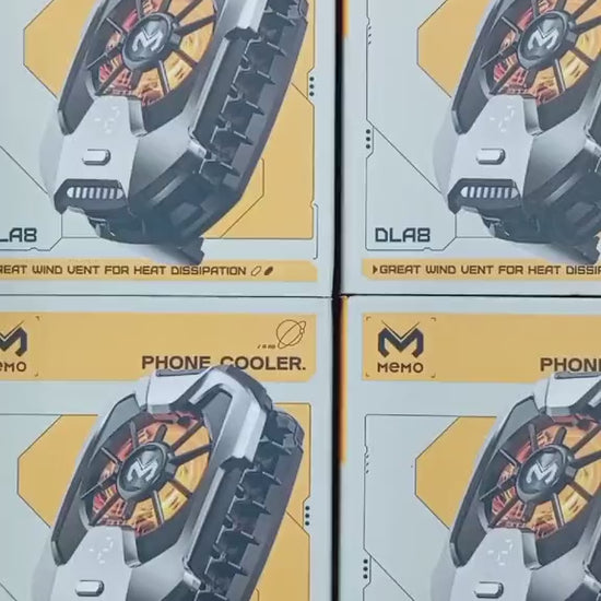 Phone Cooler with Real-Time Temperature Display Memo DLA8 Video